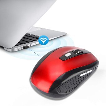Shanrya B08NJGZVL4 Kablosuz Kırmızı Optik Mouse