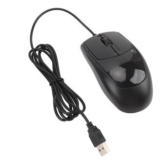 Vbestlife Sessiz Ergonomik Kablolu Siyah Optik Mouse