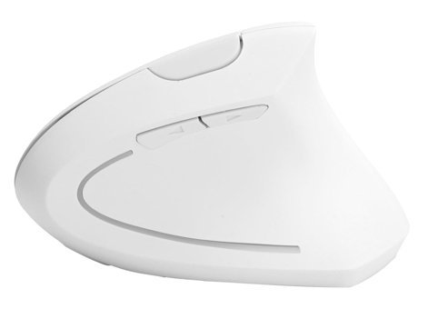 Ccylez Ergonomik Dikey Makrolu Kablosuz Beyaz Optik Mouse