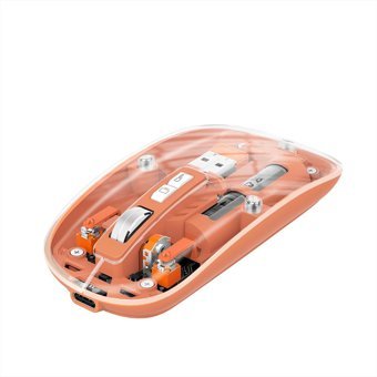 Tfixol RGB Makrolu Kablosuz Turuncu Optik Gaming Mouse