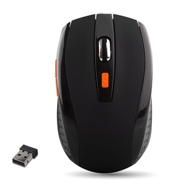 Everest SM-442 Makrolu Kablosuz Siyah Optik Mouse