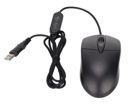 Bewinner Isıtmalı Ergonomik Kablolu Siyah Optik Mouse