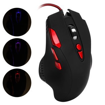 Ccylez G550 RGB Ergonomik Makrolu Kablolu Siyah Optik Gaming Mouse