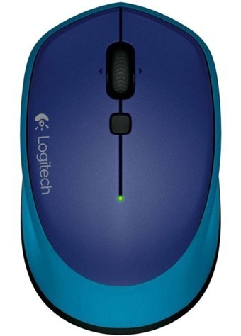 Logitech M335 Kablosuz Mavi Optik Mouse