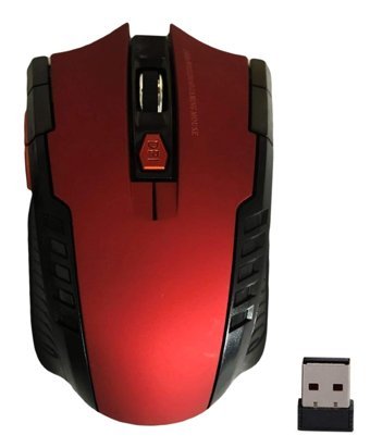 Fiauli Ergonomik Makrolu Kablosuz Kırmızı Optik Gaming Mouse