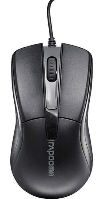 Rapoo 62 Kablolu Siyah Optik Mouse