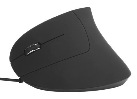Vbestlife Ergonomik Dikey Makrolu Kablolu Siyah Optik Mouse