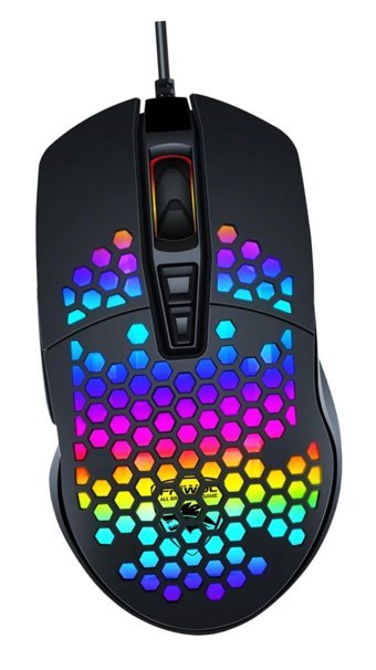 Gadpiparty V9 RGB Kablolu Siyah Optik Gaming Mouse