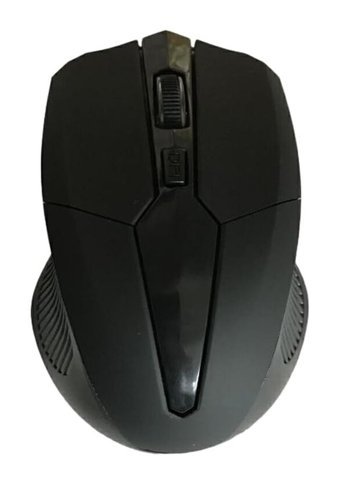 Auklopvzz Ergonomik Makrolu Kablosuz Siyah Optik Mouse