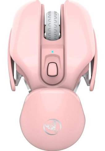 Sanlindou Tablet Uyumlu Makrolu Kablosuz Pembe Optik Mouse