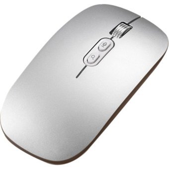Decisive Sessiz Kablosuz Gümüş Optik Mouse
