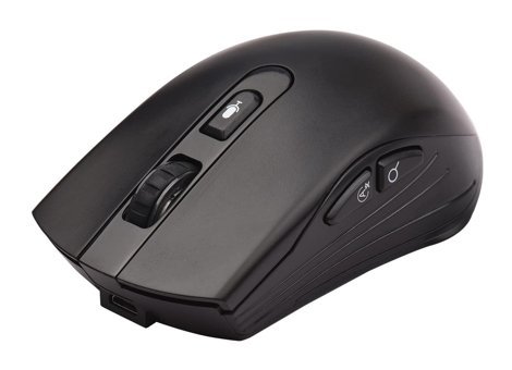 Tignapoo Makrolu Kablosuz Siyah Optik Mouse