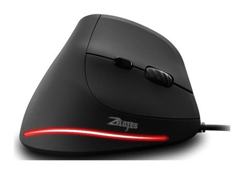 Hallow Zelotes F-35A RGB Ergonomik Dikey Makrolu Kablolu Siyah Optik Mouse