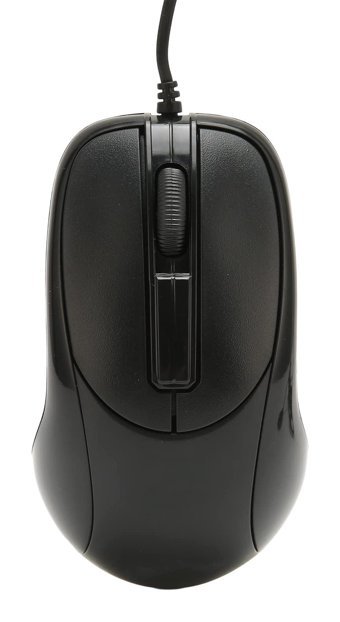 Elprico Ergonomik Kablolu Siyah Optik Mouse