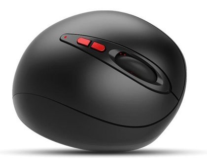 Huahai T33 Ergonomik Dikey Kablosuz Siyah Optik Mouse