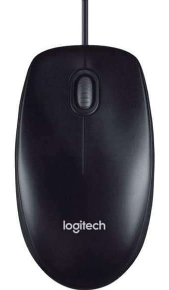 Logitech Kablolu Siyah Optik Mouse
