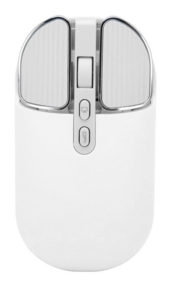 Haofy Sessiz Makrolu Kablosuz Beyaz Optik Mouse