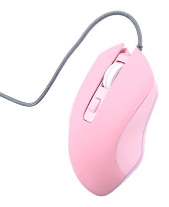 Ciciglow Sessiz Kablolu Pembe Optik Mouse