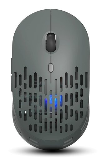 Cankypu T38 RGB Sessiz Makrolu Kablosuz Gri Optik Mouse