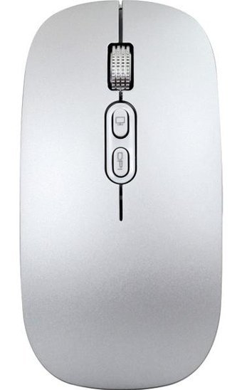 Decisive M103 Sessiz Kablosuz Gümüş Optik Mouse
