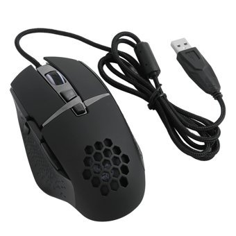 Ashata Programlanabilir RGB Ergonomik Makrolu Kablolu Siyah Optik Gaming Mouse