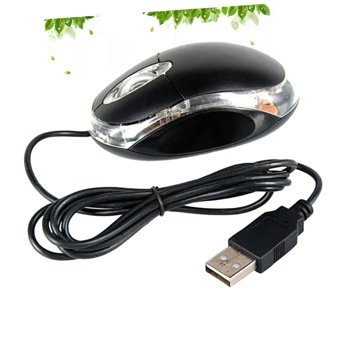 Gatuida Sessiz Ergonomik Kablolu Siyah Optik Mouse