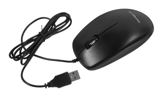 Jojofuny Sessiz Makrolu Kablolu - Kablosuz Siyah Optik Gaming Mouse
