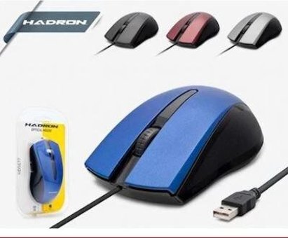 Hadron HD5677 Kablolu Mavi Optik Mouse