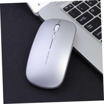 Hemobllo Sessiz Kablosuz Gümüş Optik Mouse