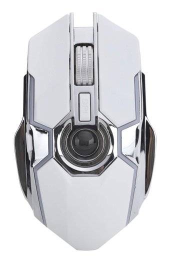 Zunate Sessiz Makrolu Kablosuz Beyaz Optik Gaming Mouse