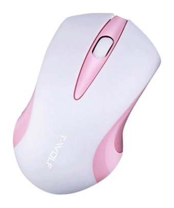 Fiauli Lecoo M1102 Ergonomik Kablosuz Beyaz Optik Mouse
