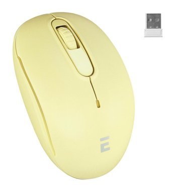 Everest Kablosuz Sarı Optik Mouse