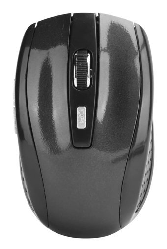 Broleo Sessiz Kablosuz Siyah Optik Mouse