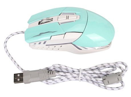 Elprico Araba Görünümlü RGB Makrolu Kablolu Mavi Optik Gaming Mouse