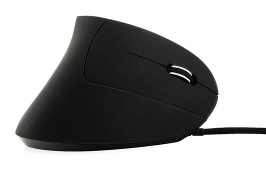 Fiauli Ergonomik Makrolu Kablolu Siyah Optik Mouse