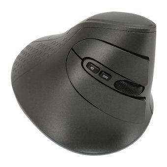 Goshyda Ergonomik Dikey Makrolu Kablosuz Gri Optik Mouse