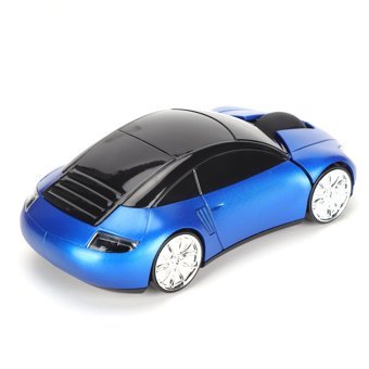 Ccylez Araba Görünümlü Ergonomik Kablosuz Mavi Optik Mouse