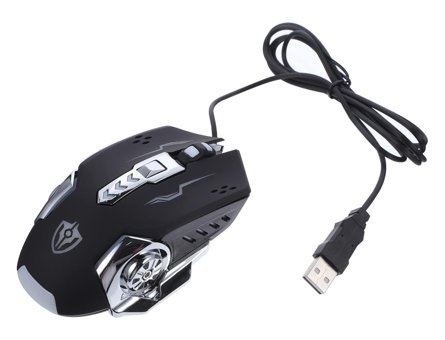 Osaladı Programlanabilir RGB Ergonomik Makrolu Kablolu Siyah Optik Gaming Mouse