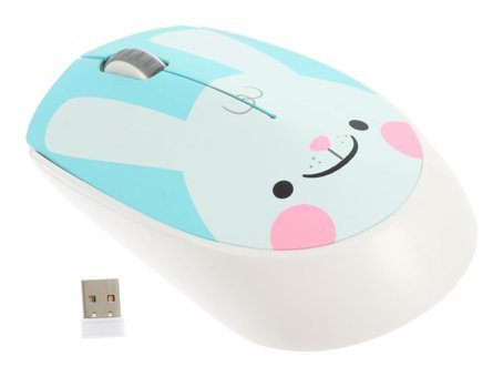 Kıchouse Sessiz Kablosuz Mavi Optik Mouse