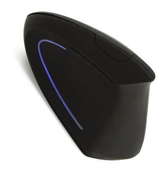 Hemobllo RGB Ergonomik Dikey Makrolu Kablosuz Siyah Optik Mouse
