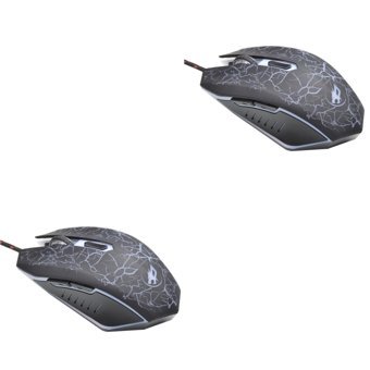 Partykindom RGB Sessiz Ergonomik Makrolu Kablolu Gri Optik Gaming Mouse