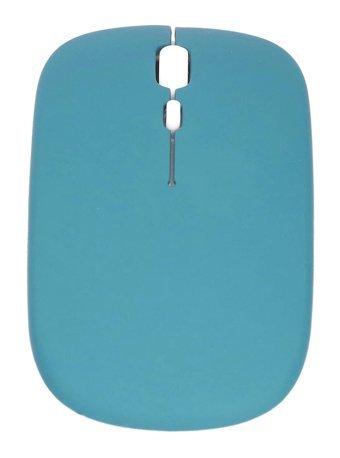 Broleo Sessiz Ergonomik Kablosuz Mavi Optik Mouse