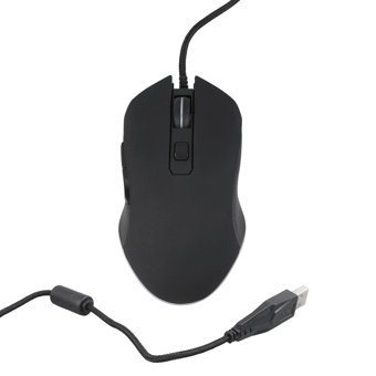 Elprico M8S 8 RGB Makrolu Kablolu Siyah Optik Mouse
