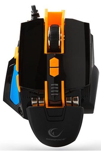 Rampage SMX-R4 Makrolu Kablolu Siyah Optik Gaming Mouse