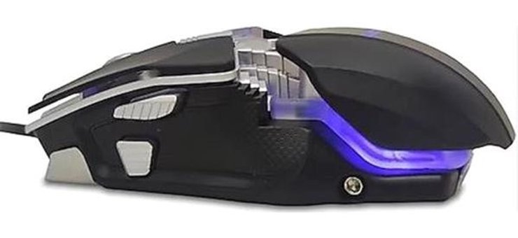 Everest Quadro DP-480 RGB Makrolu Kablolu Siyah Optik Gaming Mouse