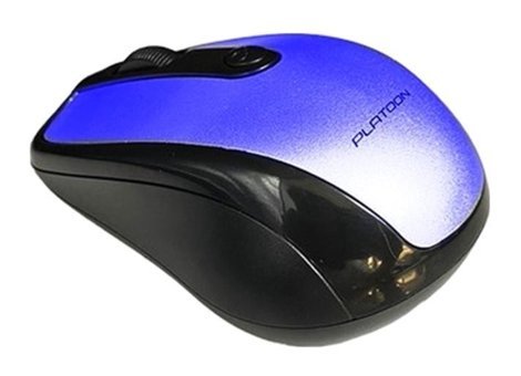 Platoon PL-1866 Kablosuz Mavi Optik Mouse