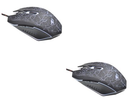 Hemobllo Kablolu Gri Optik Gaming Mouse
