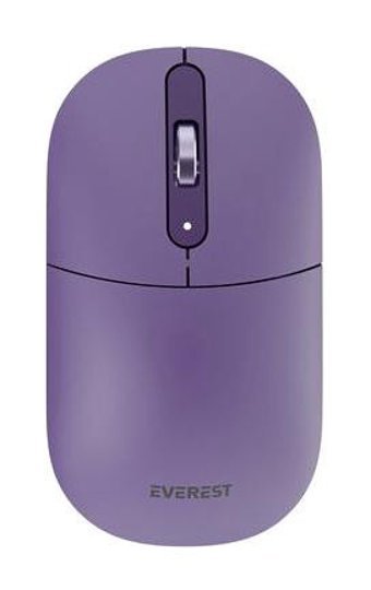 Everest SMW-384 Sessiz Kablosuz Mor Optik Mouse
