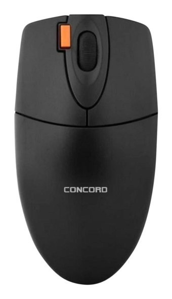 Concord C1 2x Click Kablolu Siyah Optik Mouse