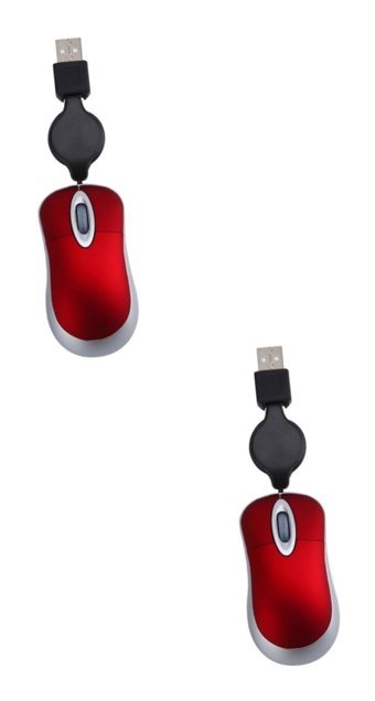 Hemoton Kablosuz Kırmızı Optik 2 Adet Mouse